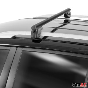 Volkswagen Tiguan Roof Rack Cross Bars - Omac - Black - '18-'24